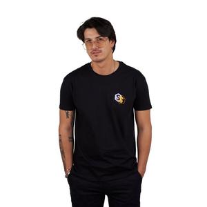 Футболка с короткими рукавами и круглым вырезом Born to Be sprbca 2202 мужчина Superb, черный