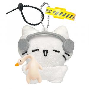 Супер милый плюшевый кулон утенок жареный котенок высота 9,5 см AIZIYUO