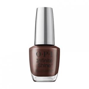 Стойкий лак для ногтей OPI Infinite Shine Dark Crème Finish, непрозрачный коричневый лак для ногтей, 0,5 жидк. унции