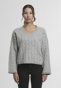 Джемпер Noisy May Jumper, Medium Grey Melange/Grey