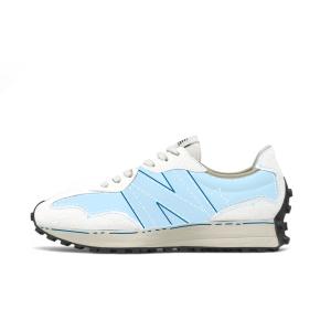 New Balance Дышащие кроссовки NB 327 low top для городских поездок унисекс белый синий