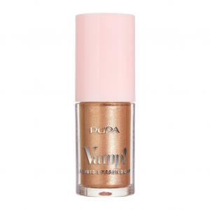 Тени для век vamp liquid Pupa Milano, bronze, объем 4 мл