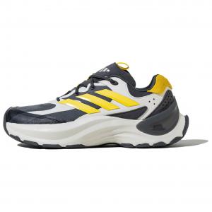 Максвейви противоскользящие износостойкие низкие массивные кроссовки унисекс темно-серый серебристый желтый Adidas