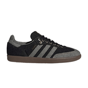 Кроссовки adidas Samba 'Black Denim Pack - Black', черный