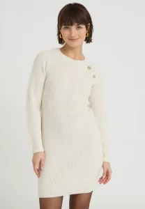 Платье-Свитер mit knopfdetails Cache Cache, Ecru