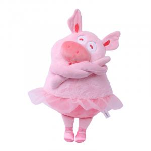 Плюшевая кукла Hao Qile Showy Pig высотой 25см/35см HUGKIS
