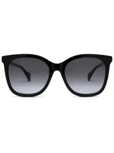 Солнцезащитные очки в массивной оправе с логотипом GG Gucci Eyewear, черный