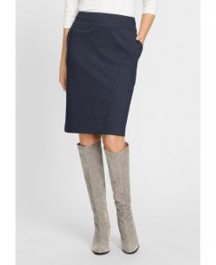 Юбка в стиле джинсовой ткани Olsen, Ink blue