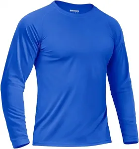 Мужская футболка с длинным рукавом Quick Dry для плавания и тренировок