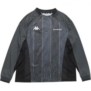 Футболка с длинным рукавом X Kappa Logo Acne Studios, черный
