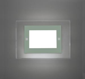 Настенная лампа Lumicom, 6x35x25 см, зеленый