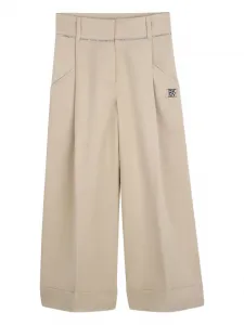 Брюки с логотипом Dkny Kids, бежевый