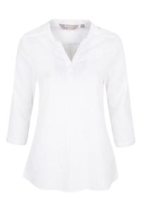 Женский топ свободного кроя Petra с рукавами 3/4 Mountain Warehouse, белый