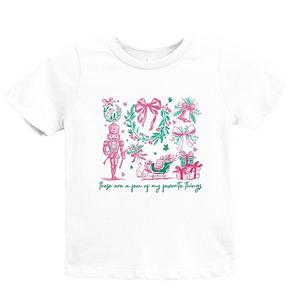 Футболка с принтом These are a few of my favorite things coquette The Juniper Shop, White