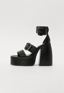 Босоножки на высоком каблуке HEART Buffalo, черный