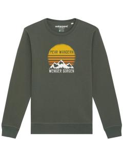 Свитер Watapparel Sweatshirt Mehr Wandern, хаки