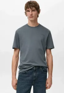 Простая футболка Mango, Prussian Blue