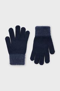 Детские варежки Mayoral, темно-синий