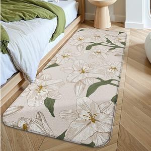 Dajiang Ковер 60х160 см для спальни/гостиной Winter Bedroom Warm, из овчины, Huajianyan