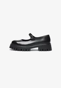 Кожаные туфли на платформе Zign, Black