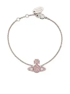 Браслет с декором Orb Vivienne Westwood, серебяный