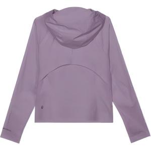 Lululemon Быстрая и свободная куртка Glyde™ для женщин, Gray Purple/PPAS