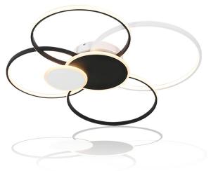 Светодиодный потолочный светильник Nettlife Christian, белый - металл - 92 x 11 x 94 см