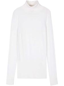 AERON джемпер из шерсти мериноса с высоким воротником, белый