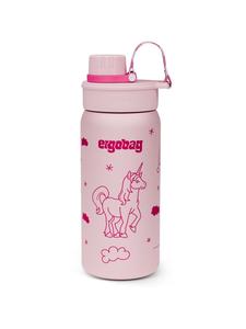 Ergobag Бутылка для воды из нержавеющей стали в форме единорога, розового цвета