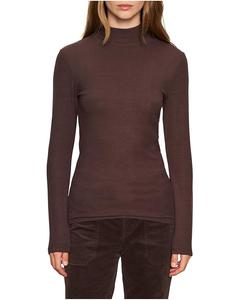 Женская блузка Sanctuary Long Sleeve Mock Essential, Semi Sweet