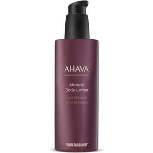 AHAVA Vivid Burgundy Mineral Body Lotion 250ml - Увлажняет и успокаивает кожу с минералами Мертвого моря
