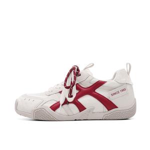 ST&SAT Женские низкие повседневные туфли бежево-красные, цвет Beige Red