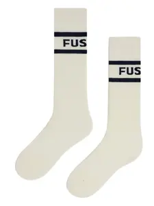 Носки с жаккардовым логотипом Fusalp, белый