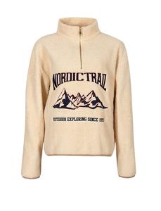 Толстовка с капюшоном на молнии South Beach, кремовый