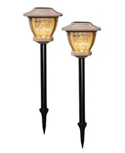 Стеклянные светильники в стиле солнечной волны - суперяркие, 2 шт., белые Maxsa Innovations, brown