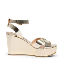 Сандалии на платформе La Martina, желтый