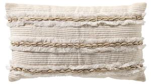 Декоративная подушка Dutch Decor Yuna, белый - текстурная ткань - 45 x 45 x 15 см