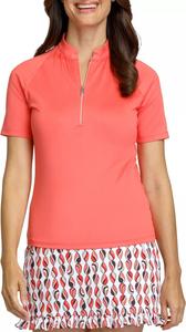 Женская футболка для гольфа Tail с короткими рукавами Maevie с зубцами