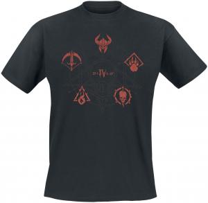 Футболка 4 - Class Icons от Diablo