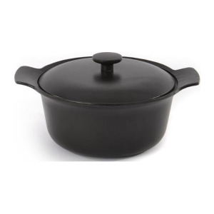 Кастрюля BergHoff Ron Cast Iron Cov, черный