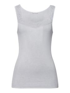 Топ Hanro  Cotton Delight, Light Blue/Off White