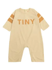 Комбинезон из органического хлопка с полосками Tiny Cottons, нейтральный