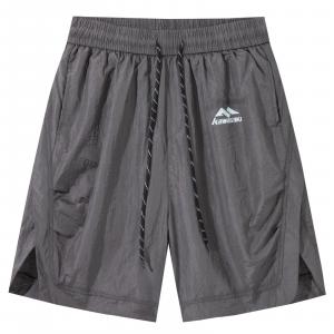 Повседневные шорты унисекс, тонкие Kawasaki, серый