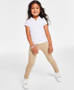 Униформа для маленьких девочек: трикотажные топы и трикотажные джеггинсы Nautica