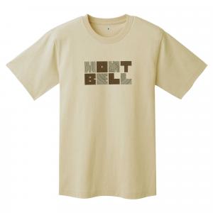 Футболка унисекс MONTBELL, слоновая кость