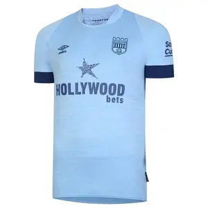 Футболка с коротким рукавом Umbro Brentford FC 22/23 Replica Away, синий