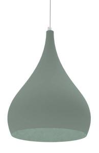 Подвесной светильник Lumicom Calice, 25x25x25 см, зеленый