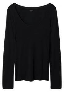 Рубашка с длинными рукавами ROUND-NECK Tezenis, цвет nero