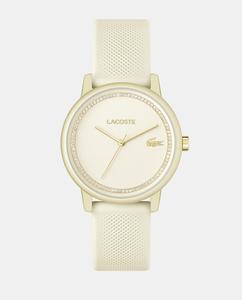 Lacoste 12.12 Go 2001288 белые силиконовые женские часы Lacoste, белый