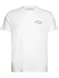 Футболка с вышитым логотипом Maison Labiche, белый